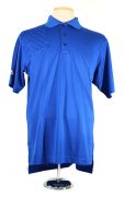 #A130 Polo Moisture Wicking Adidas - Right hand single layer pad, royal blue